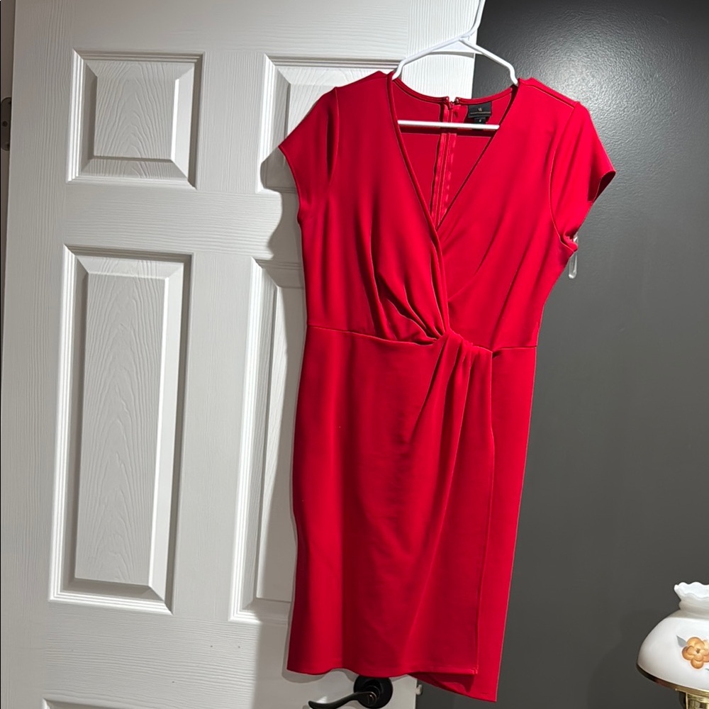 Worthington Vibrant Red Mini Dress